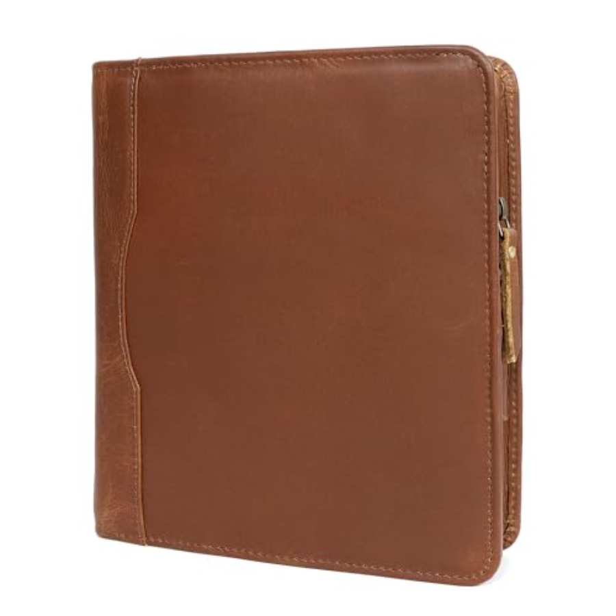Leather A5 Portfolio Padfolio  - Leather Work Folio recension och pris