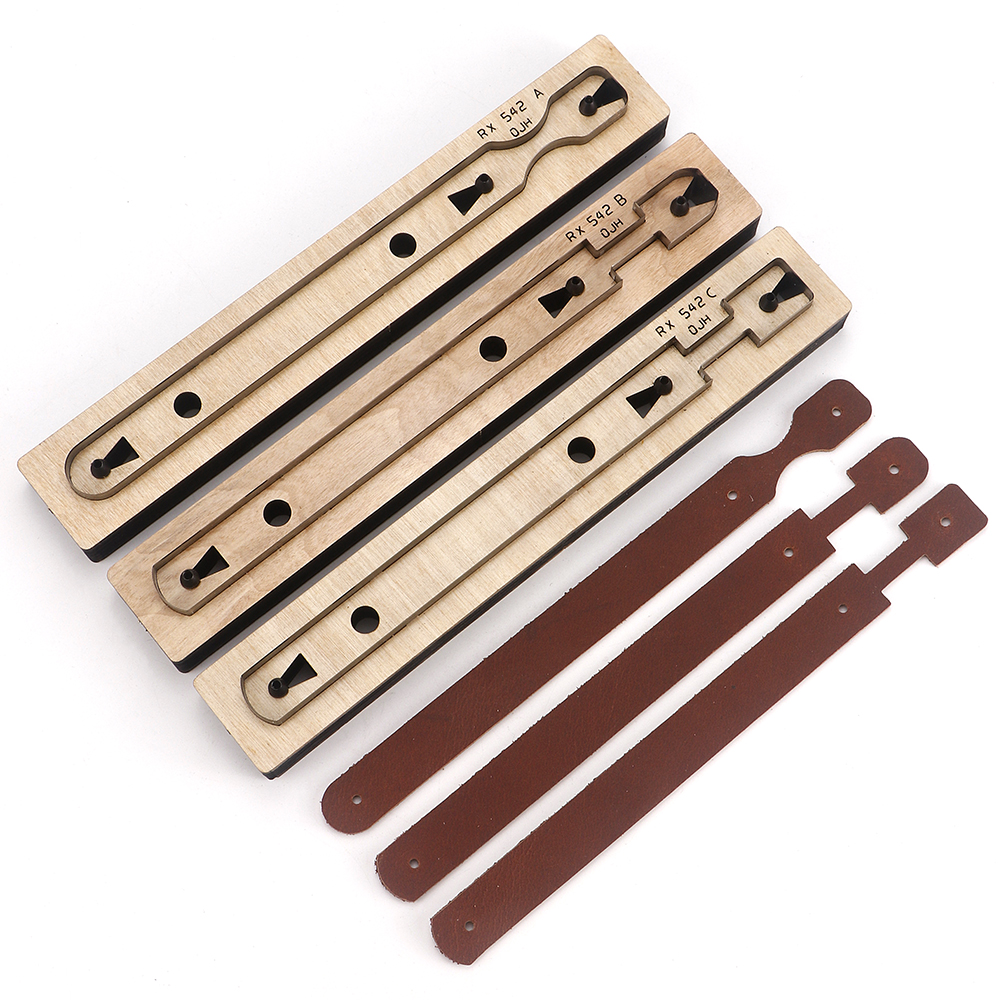 1pc Precision Leather Crafting - Leatherwork Templates recension och pris