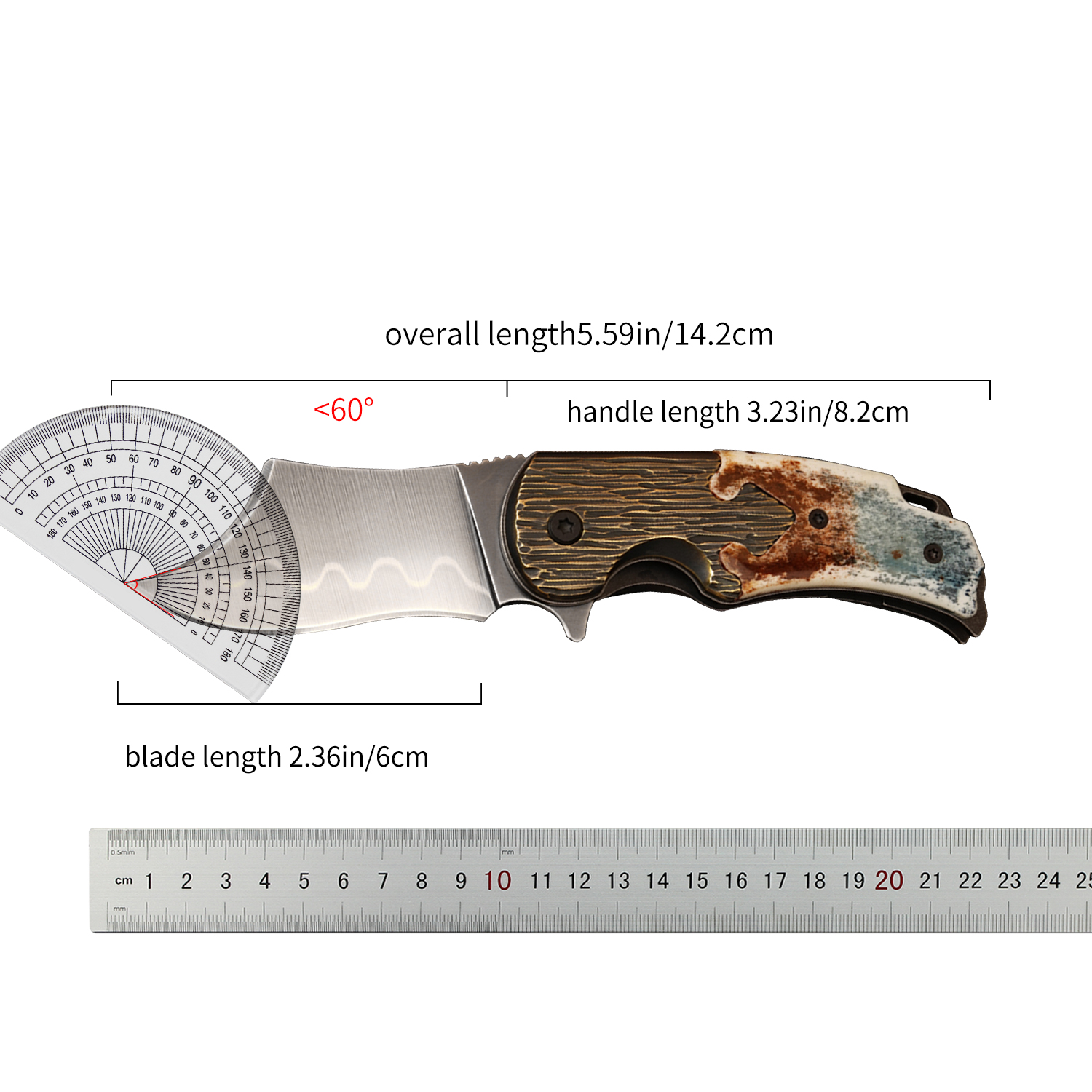 NEWOOTZ Vintage Handmade Foldi - Bone Folder Tool recension och pris