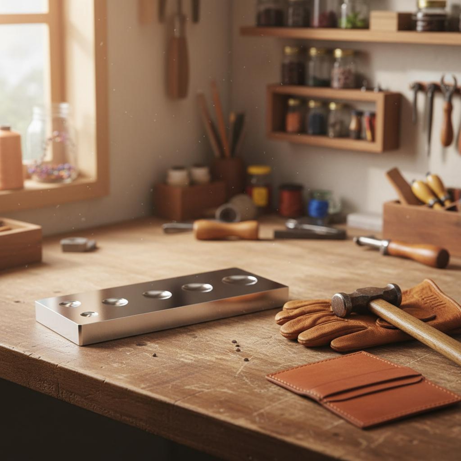 Snap Rivet Tool Set Multi-Use  - Leatherwork Jewelry recension och pris