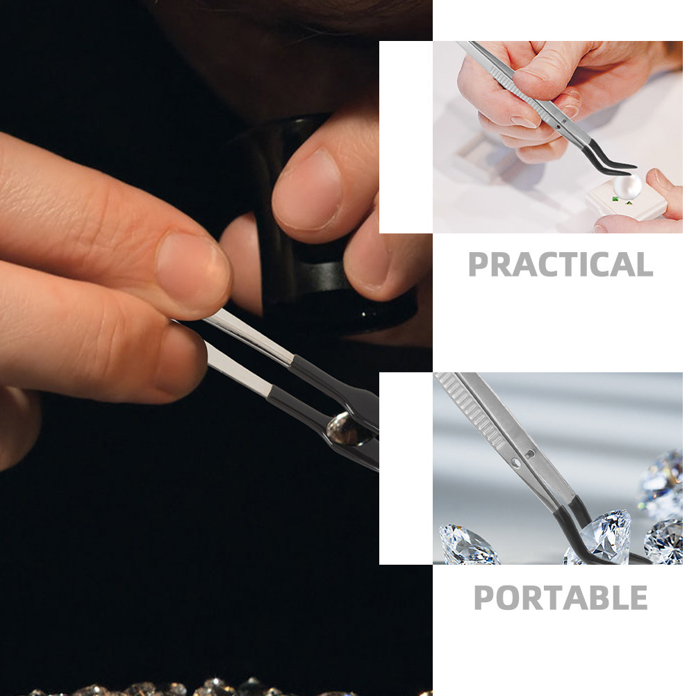 2Pcs Ergonomic Stainless Steel - Leatherwork Jewelry recension och pris