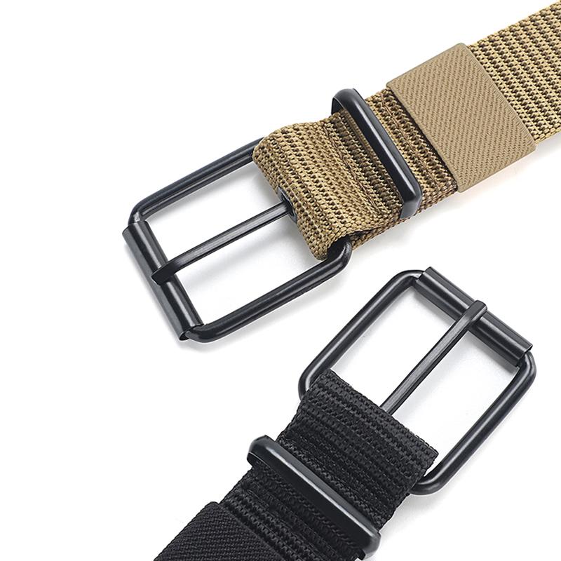 Men's Belt Porous Canvas Pin B - Leatherwork Eyelets recension och pris