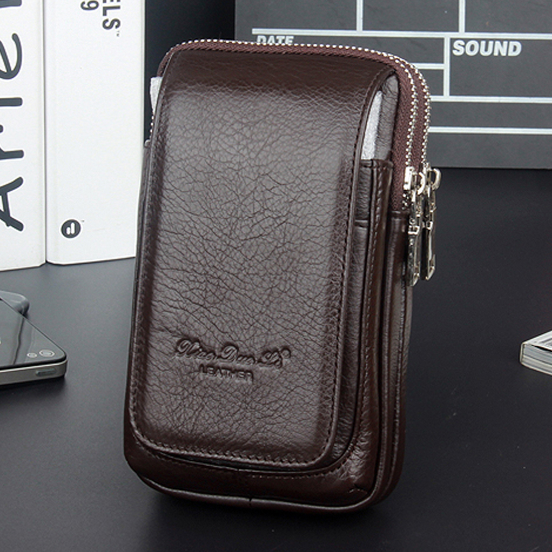 Men Genuine Leather Waist Fann - Leatherwork Fasteners recension och pris