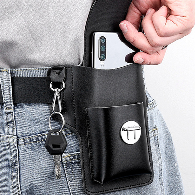 Phone Belt Bag For Men Bags Ce - Leatherwork Fasteners recension och pris