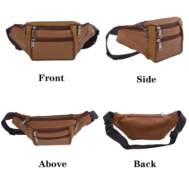 Fashion Men Genuine Leather Wa - Leatherwork Fasteners recension och pris