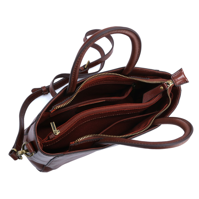 Top-Handle Bags Women Natural  - Leather Work Handbags For Women recension och pris