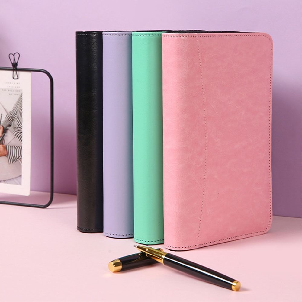 6-Ring File Folder A6 PU Leath - Leatherwork Books recension och pris