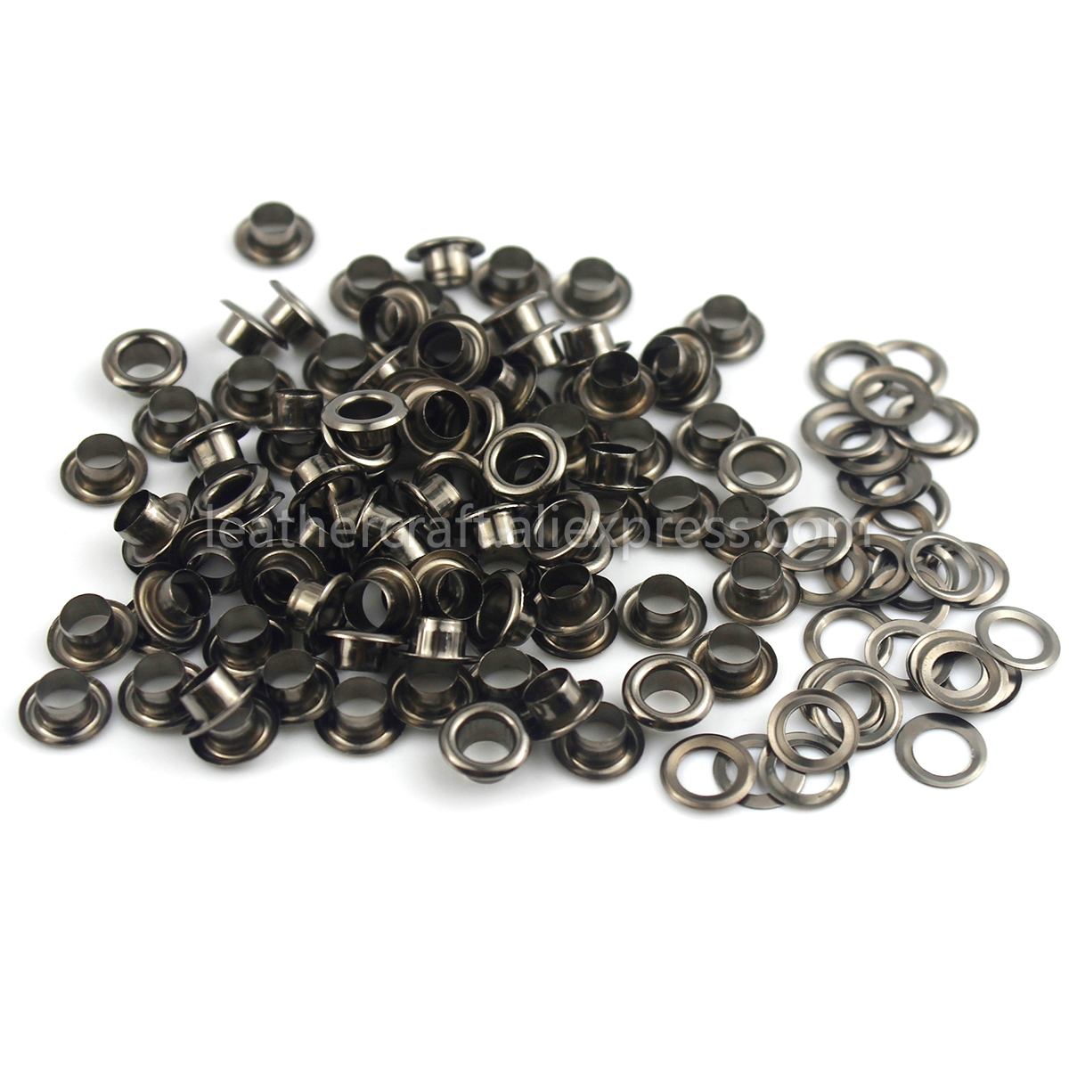 100sets 4mm Brass Eyelet with  - Leatherwork Eyelets recension och pris