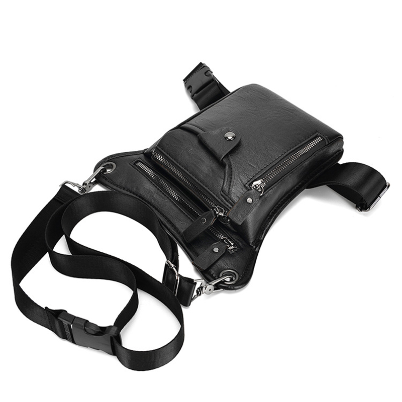 Vintage Men Waist Fanny Pack D - Leatherwork Fasteners recension och pris