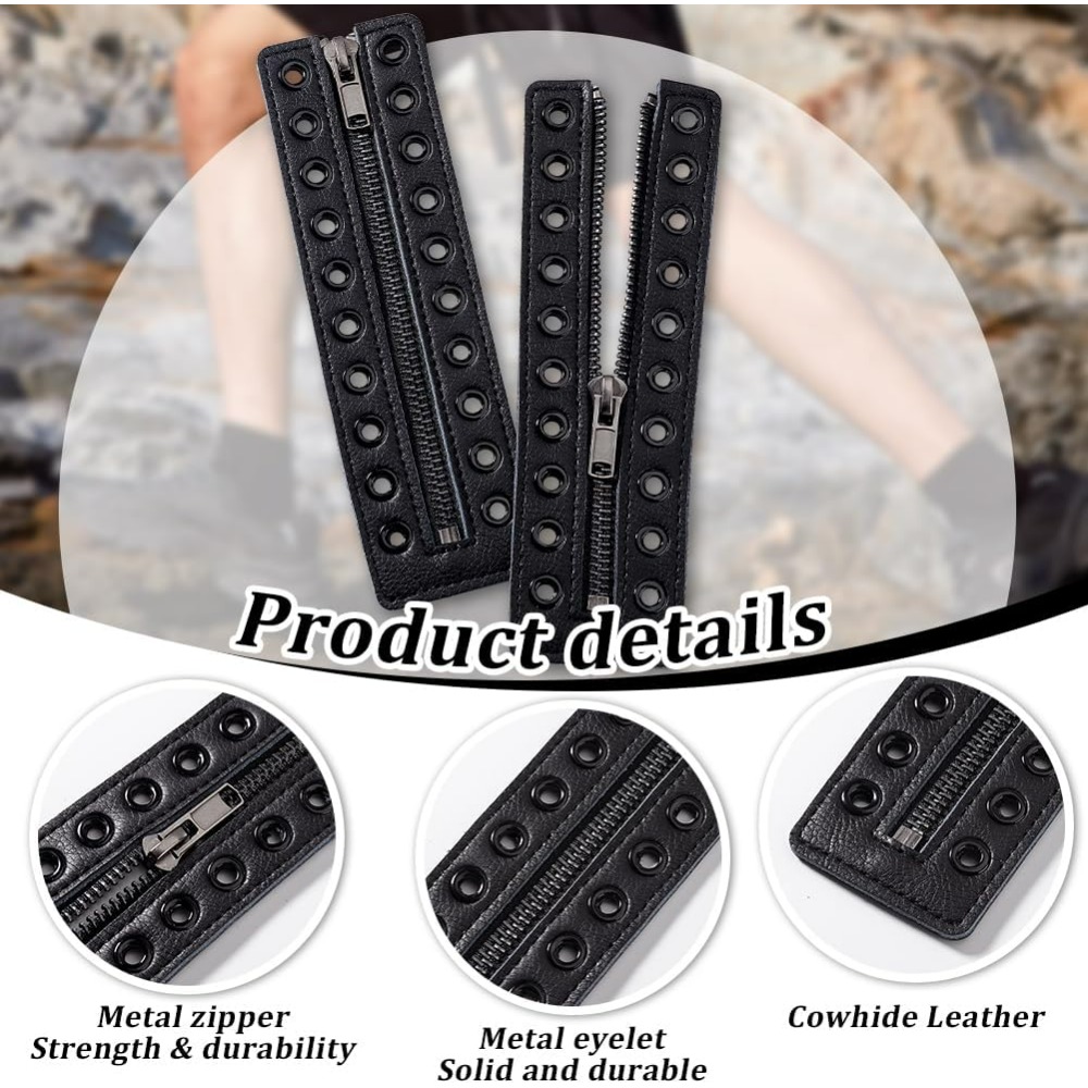 Leather Boot Zipper Inserts 6. - Leatherwork Eyelets recension och pris