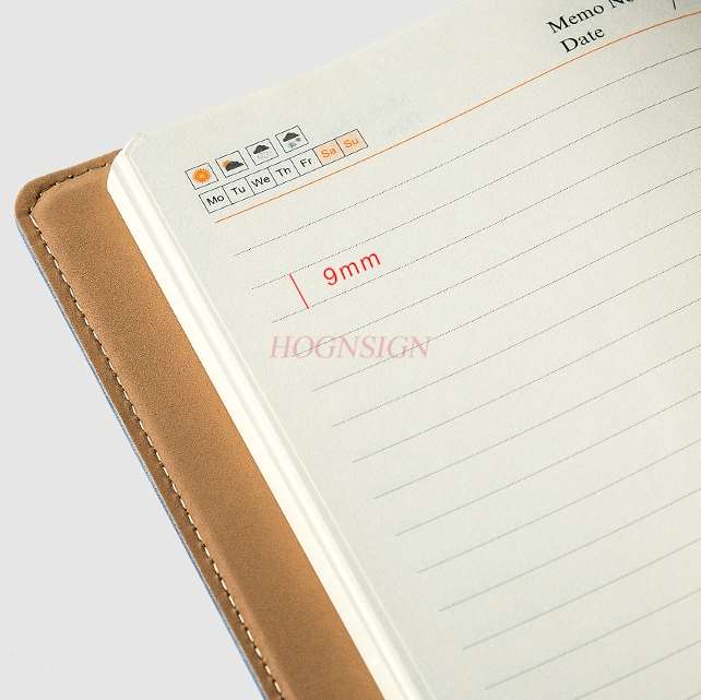 Buckle notebook stationery boo - Leatherwork Books recension och pris