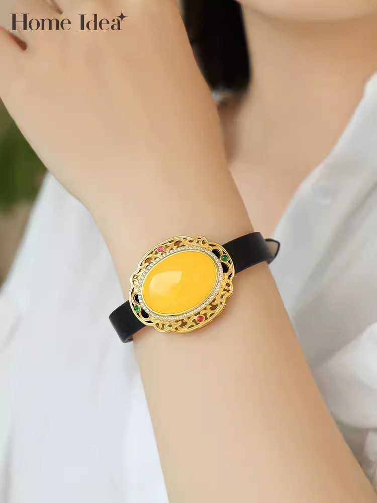Office Ladies Work Natural Amb - Leatherwork Jewelry recension och pris