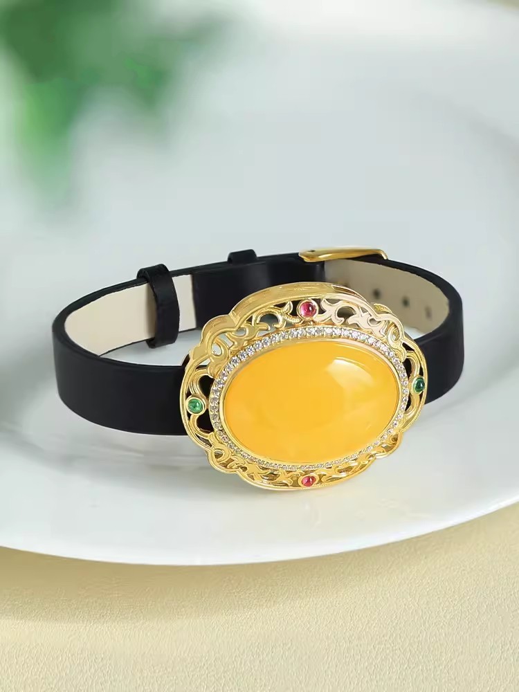 Office Ladies Work Natural Amb - Leatherwork Jewelry recension och pris