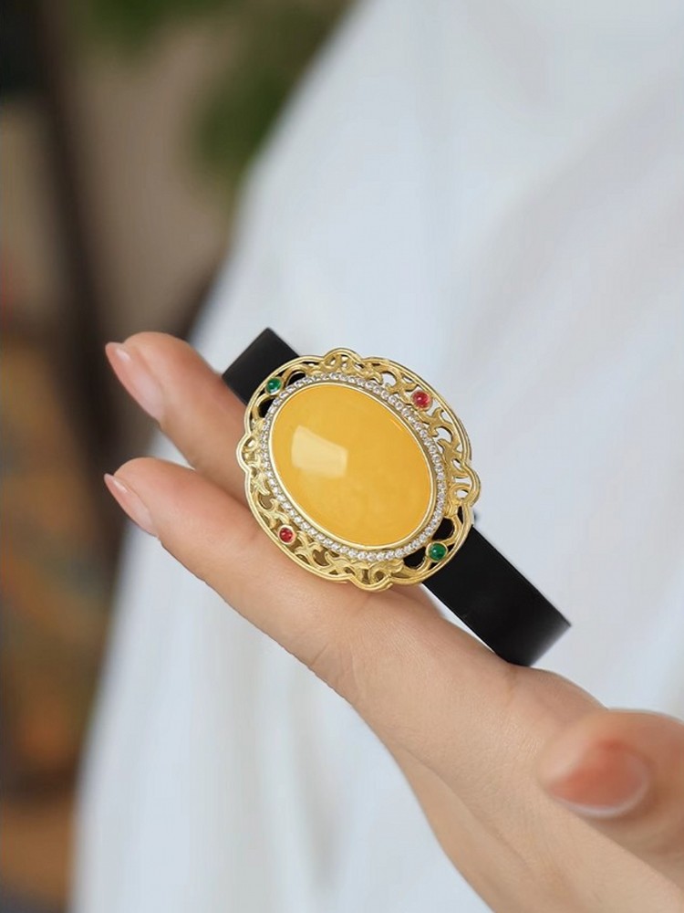 Office Ladies Work Natural Amb - Leatherwork Jewelry recension och pris