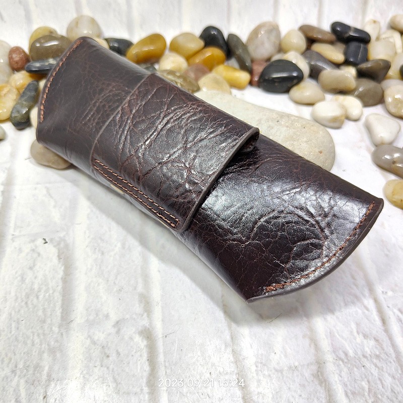 Blongk Glasses Case Waist Bag  - Leatherwork Fasteners recension och pris