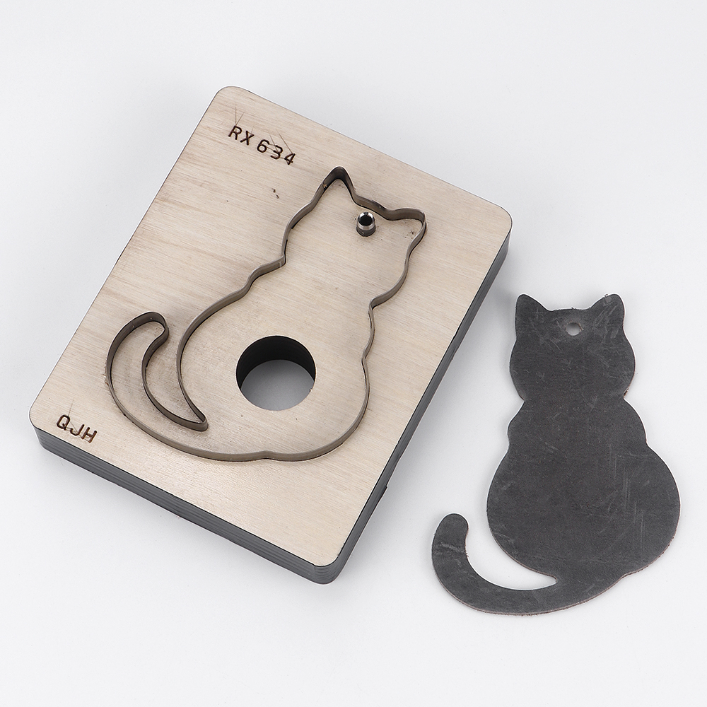 1Pcs Cat Shaped Punch Template - Leatherwork Templates recension och pris