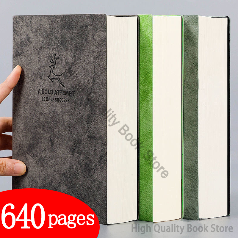 Super Thick Blank Book,80gsm,3 - Leatherwork Books recension och pris