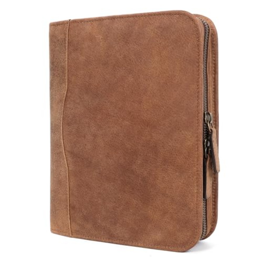 Leather A5 Portfolio Padfolio  - Leather Work Folio recension och pris