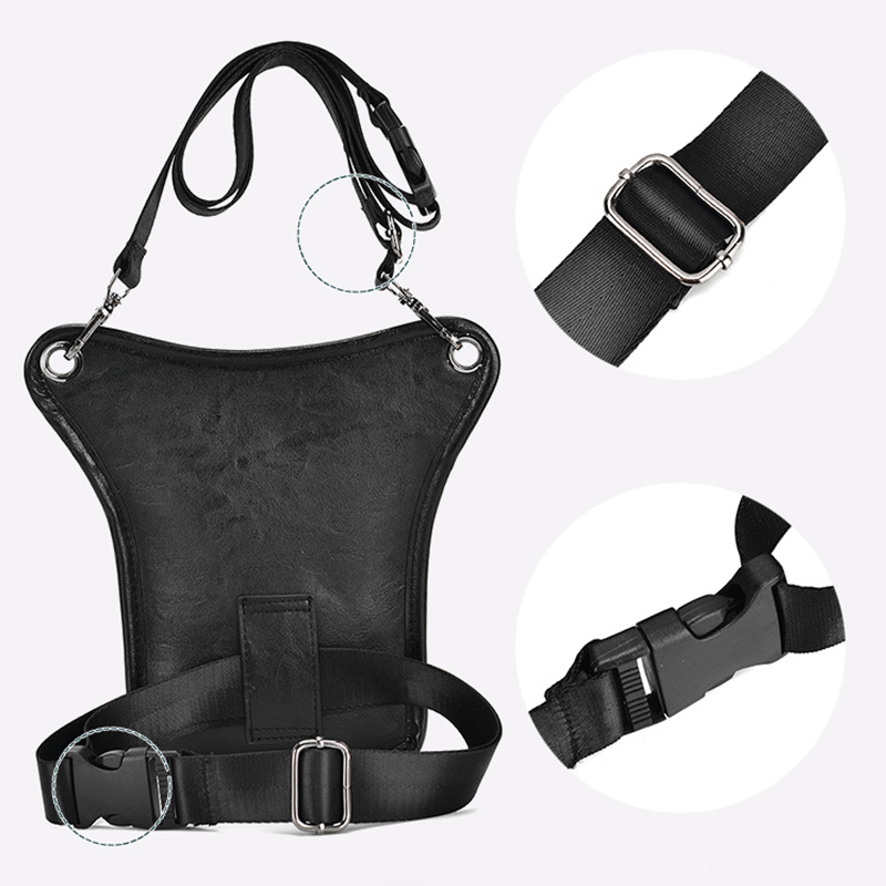Vintage Pu Leather Waist Pack  - Leatherwork Fasteners recension och pris