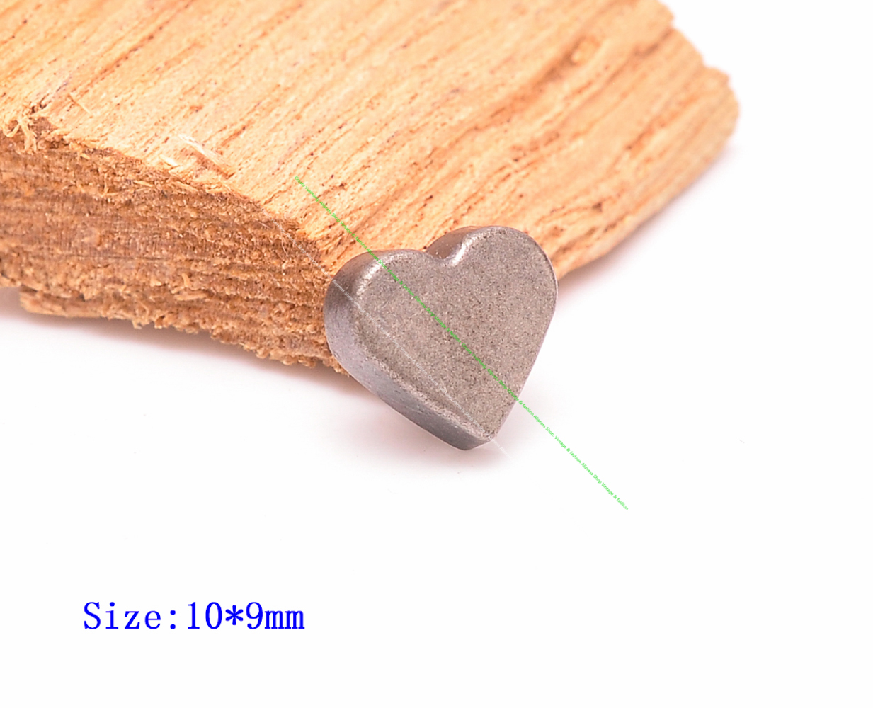 50Pcs Retro Silver Love Heart  - Leatherwork Jewelry recension och pris