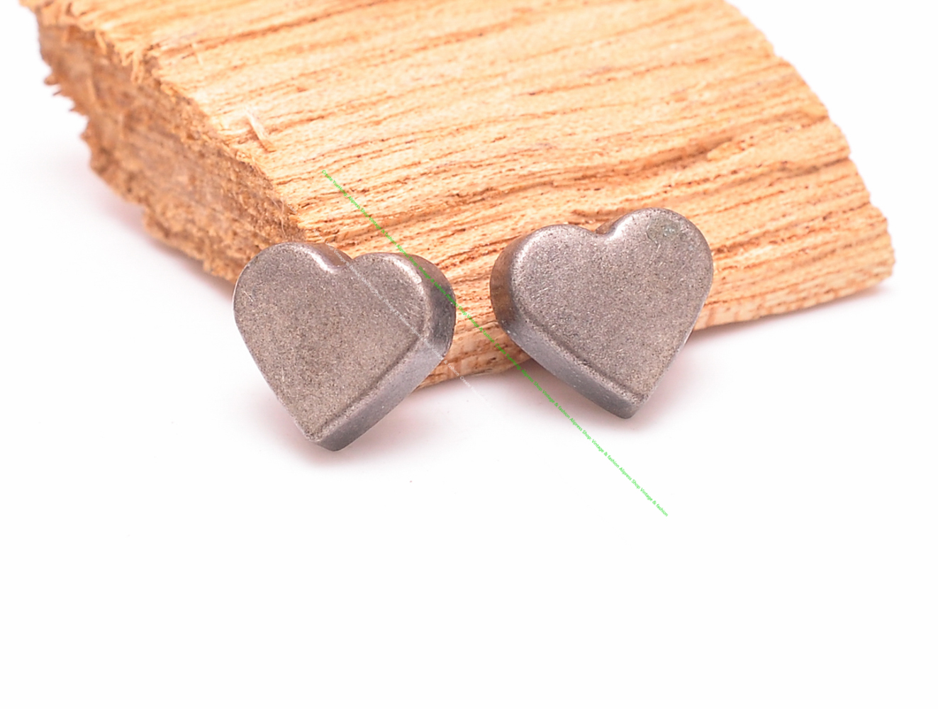 50Pcs Retro Silver Love Heart  - Leatherwork Jewelry recension och pris