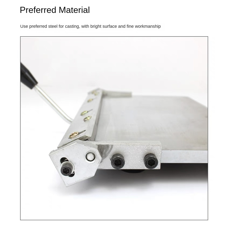 Stainless Steel Manual Folding - Leatherwork Manual recension och pris