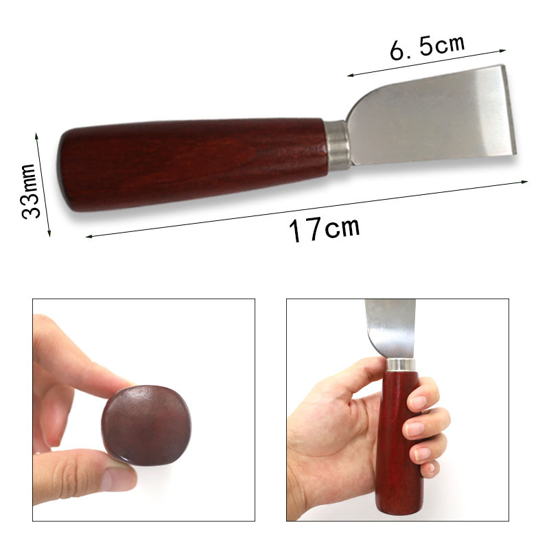 * * DIY Leathercraft Tool Wood - Leatherwork Knife recension och pris