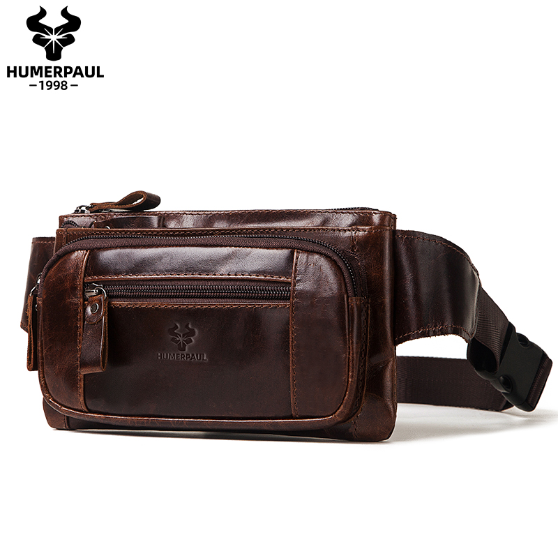HUMERPAUL Men's Waist Fanny Pa - Leatherwork Fasteners recension och pris