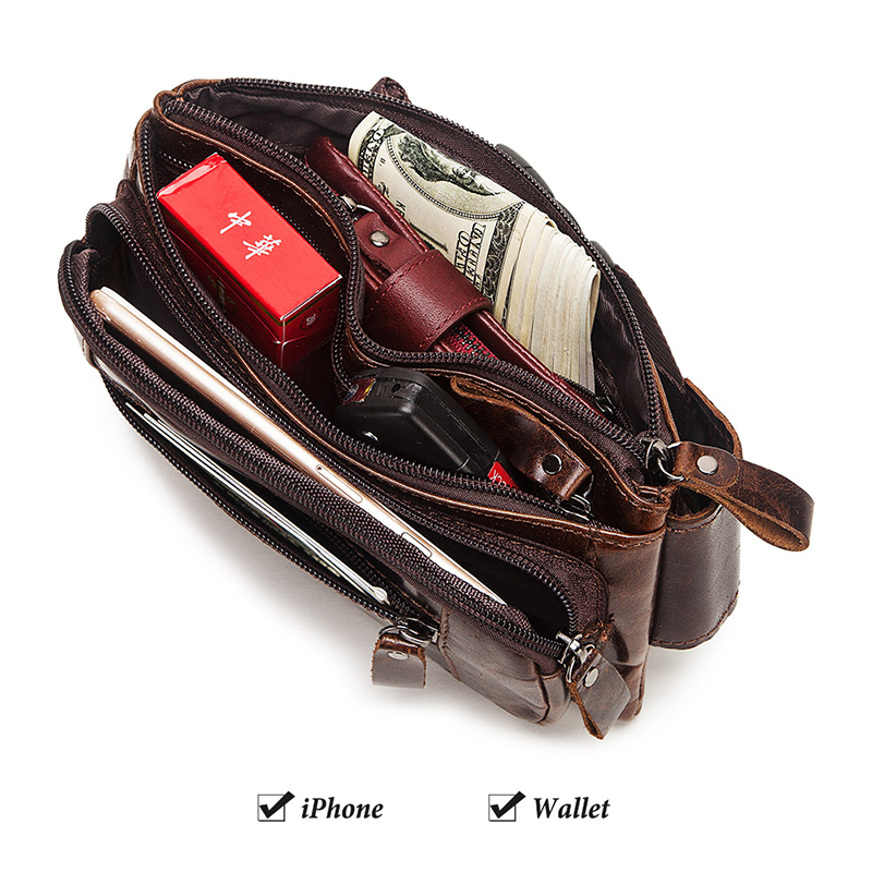 HUMERPAUL Men's Waist Fanny Pa - Leatherwork Fasteners recension och pris