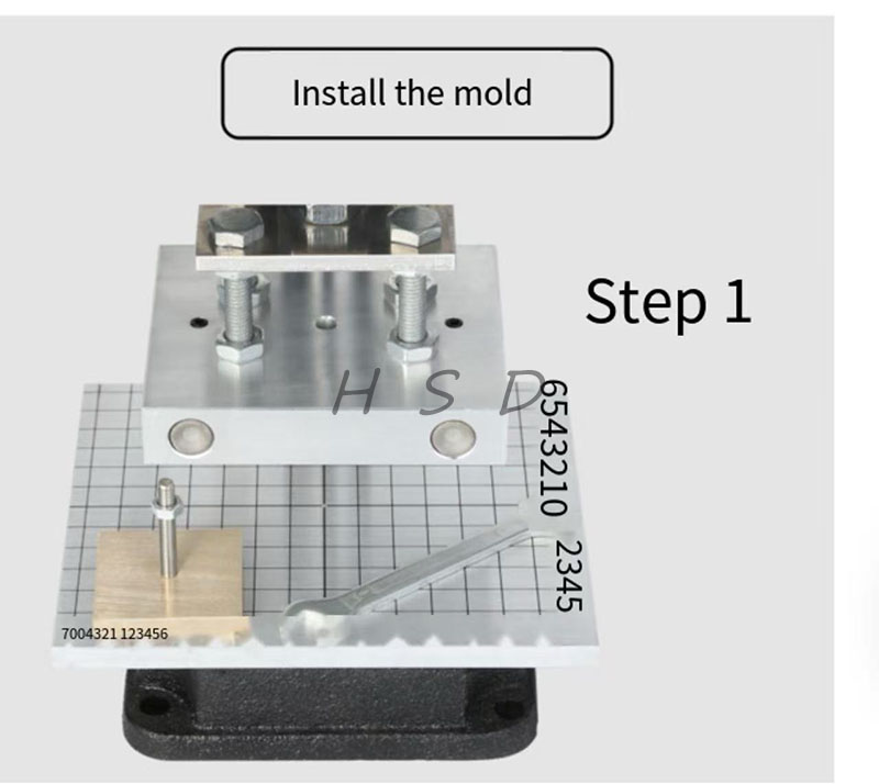 Manual Heat Press Stamping Mac - Leatherwork Manual recension och pris
