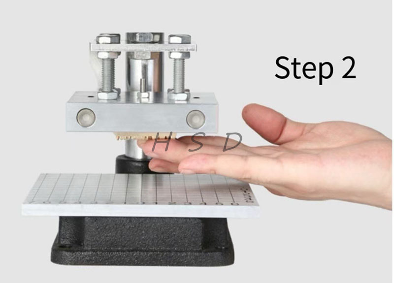 Manual Heat Press Stamping Mac - Leatherwork Manual recension och pris