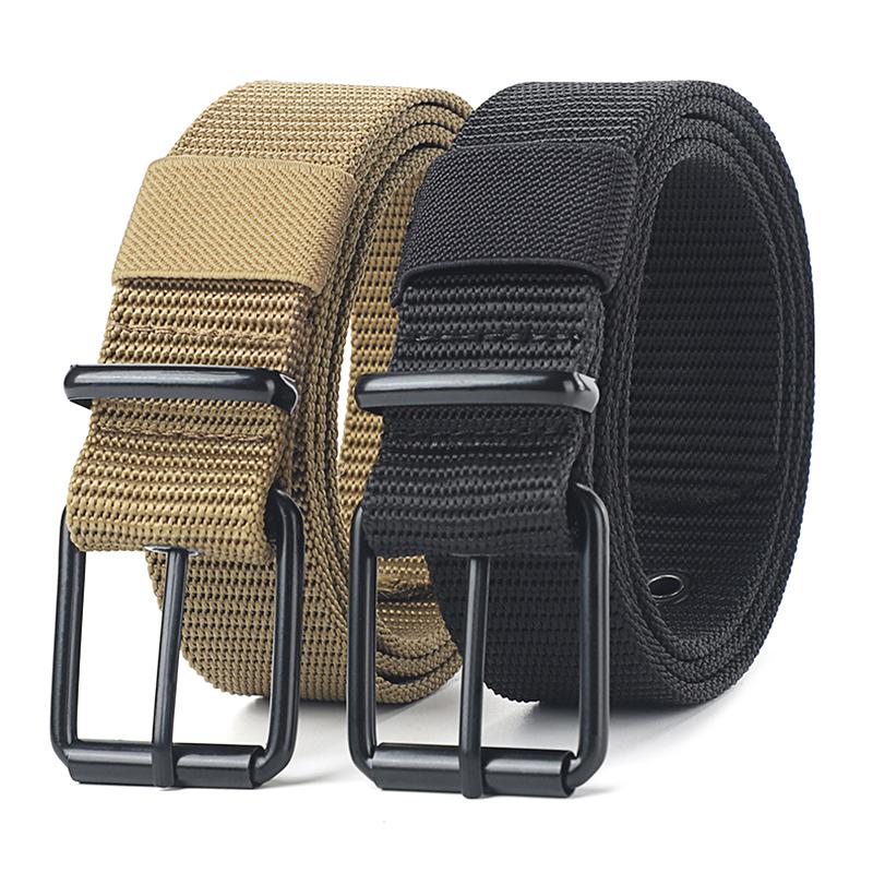 Men's Belt Porous Canvas Pin B - Leatherwork Eyelets recension och pris