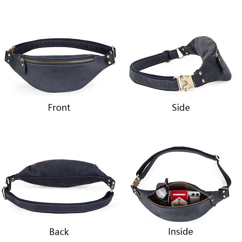CONTACT'S 100% Crazy Horse Lea - Leatherwork Fasteners recension och pris